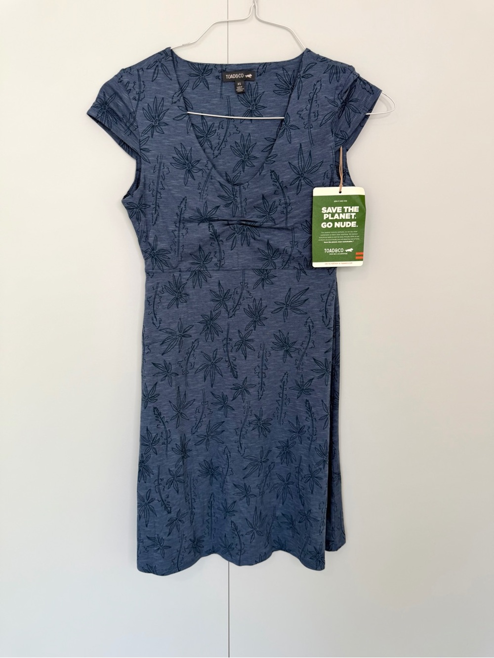 TOAD&CO. Rosemarie Dress in High Tide Airy Floral Print